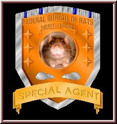 Federal Bureau of Rats Merit Badge (June 2001)