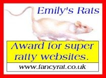 Emily's Rats Award for super ratty websites (November 2000)