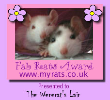 Fab Rats Award (October 2000)