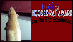 The Official Hooded Rat Award for Rat Site Excellence (May 1999)