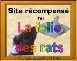 Site R�compens� Par La folie des rats (September 2000)